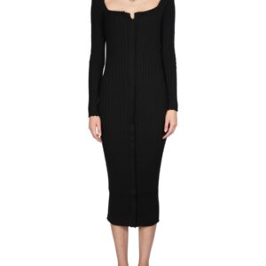 Explore the authentic Philosophy Di Lorenzo Serafini women's MIDI DRESS in Black