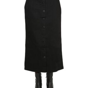 Discover the authentic RAF SIMONS women's MIDI SKIRT in Black