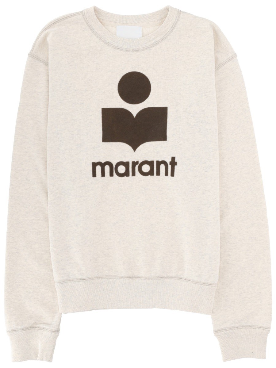 Refresh your wardrobe with the MARANT men's "MIKOY" SWEATSHIRT in POWDER