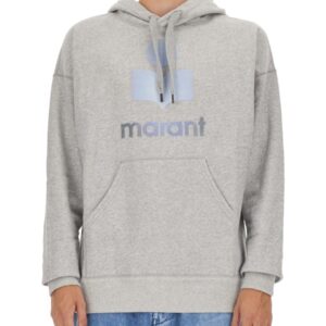 Refresh your wardrobe with the MARANT men's MILEY SWEATSHIRT in Grey