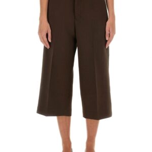 Discover the authentic AMI PARIS women's MILITARY BERMUDA in Brown