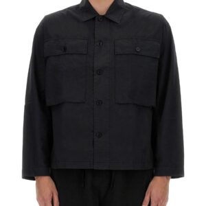 Discover the authentic YMC men's MILITARY SHIRT in Black