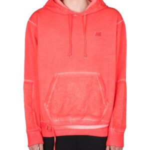 Refresh your wardrobe with the Helmut Lang men's "MILITARY" SWEATSHIRT in Red