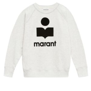 Discover the authentic MARANT ETOILE women's "MILLYNY" SWEATSHIRT in POWDER