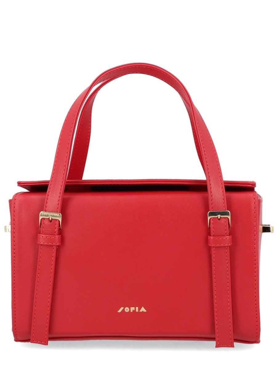 Refresh your wardrobe with the SOFIA women's MINI "BELMONDO" BAG in Red