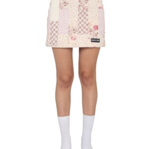 Explore the authentic MARINE SERRE women's MINI BOUTIS SKIRT in MULTICOLOUR