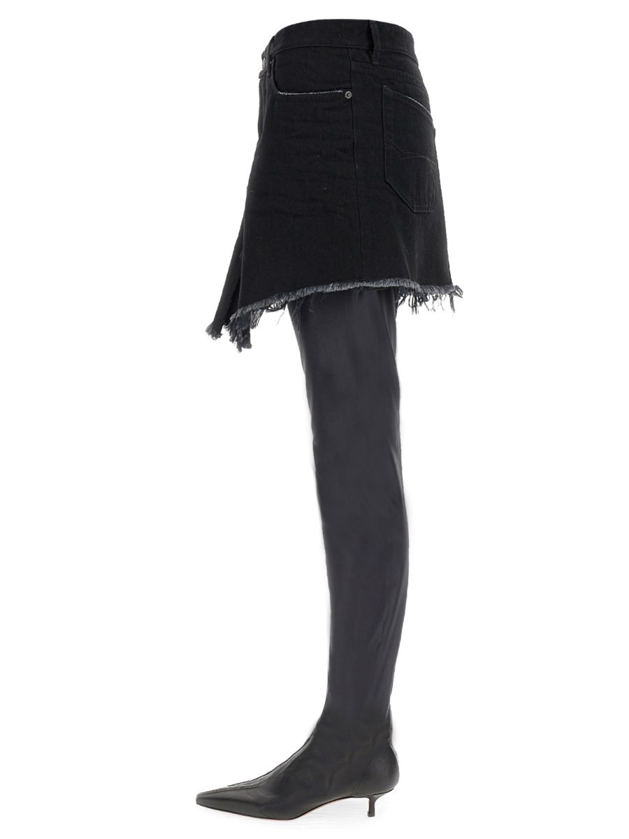 MINI CUT-UP SKIRT - Image 4