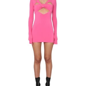 Refresh your wardrobe with the AMBUSH women's MINI DRESS in Fuchsia