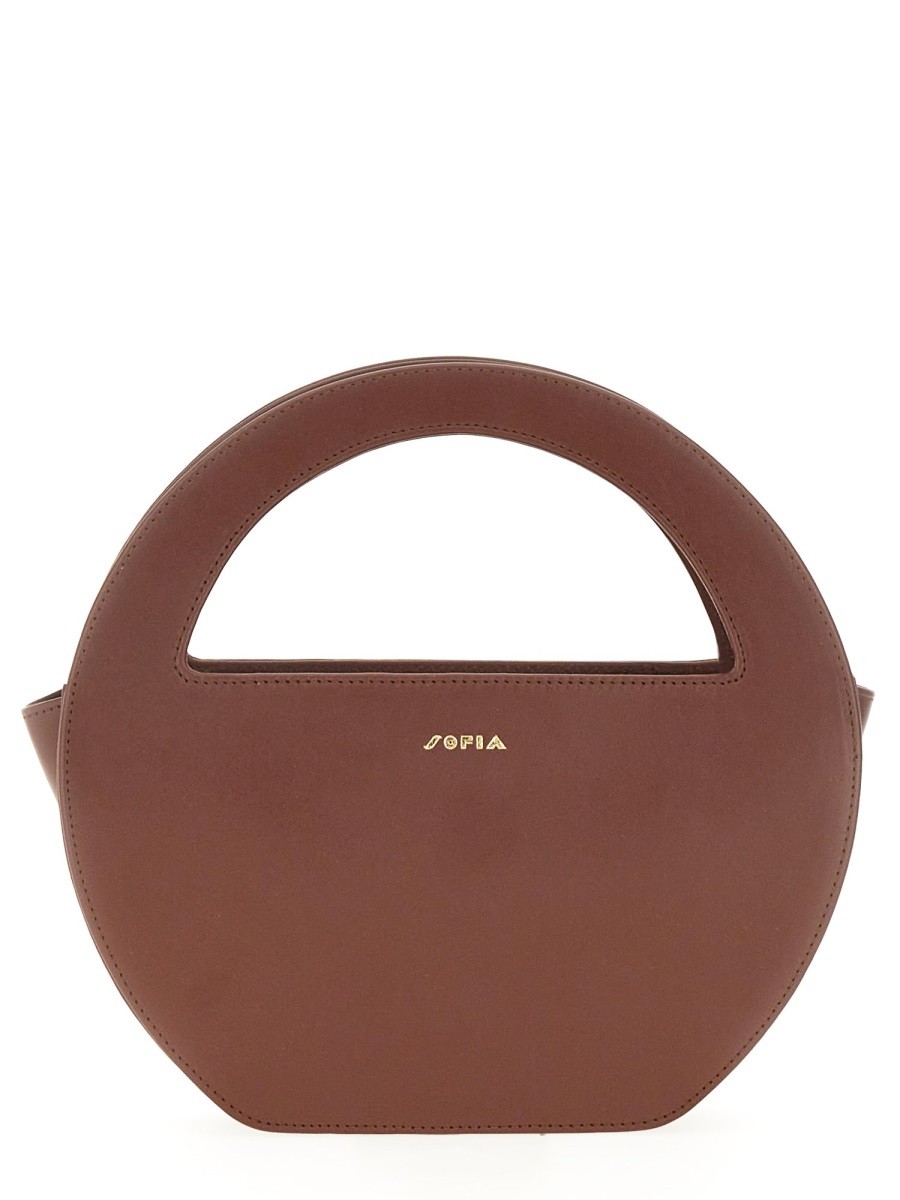 Refresh your wardrobe with the SOFIA women's MINI "EDDA" BAG in Brown