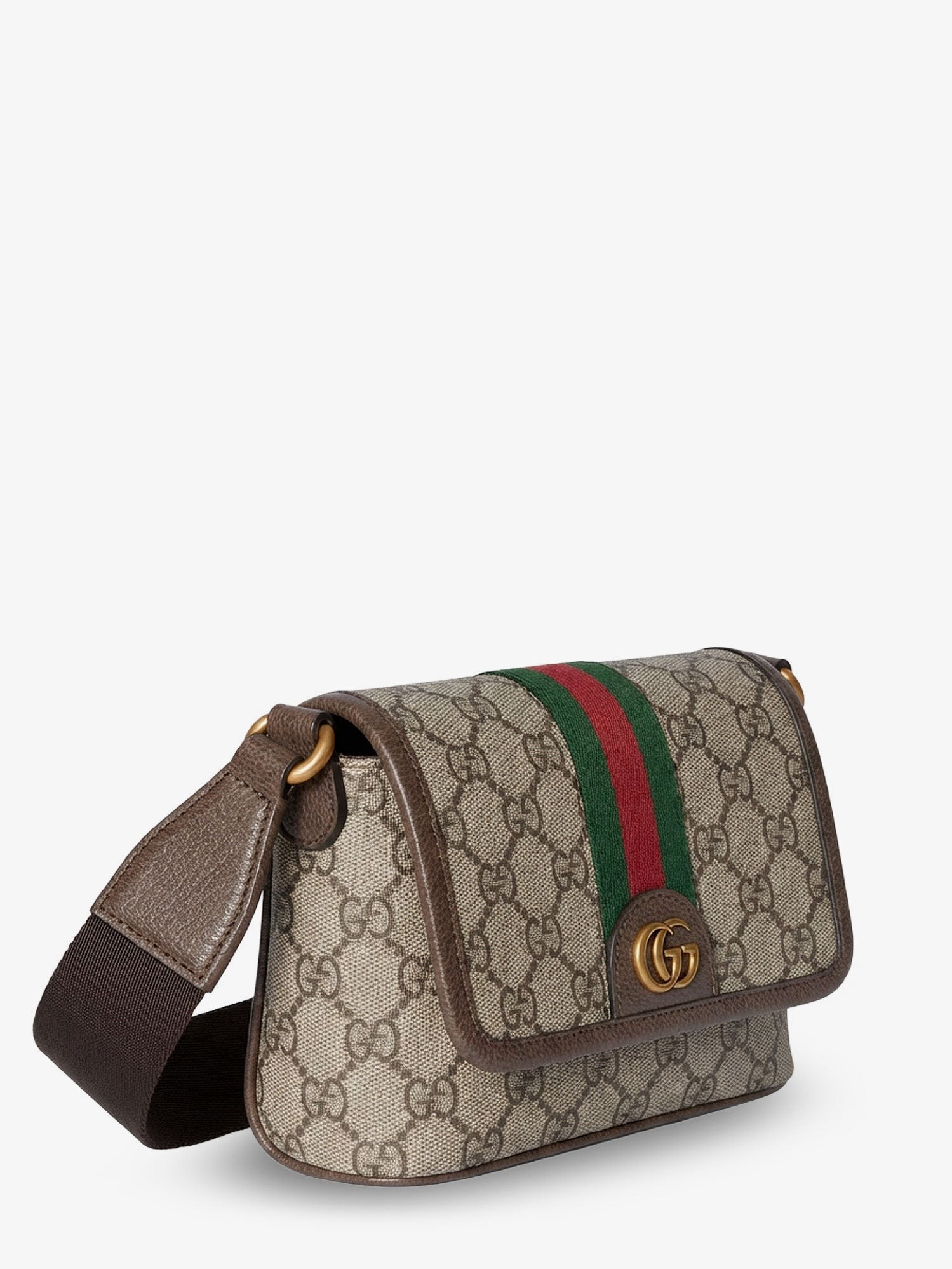 GUCCI – Mini Ophidia GG fabric crossbody bag : Color - Acero, Size - UNI - Image 4