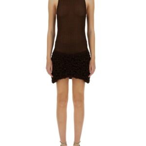 Explore the authentic SELIA RICHWOOD women's MINI "PONCIK" DRESS in Brown