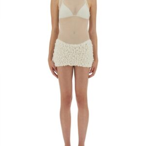 Explore the authentic SELIA RICHWOOD women's MINI "PONCIK" DRESS in White