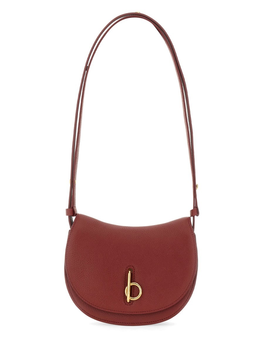 Discover the authentic Burberry women's MINI ROCKING HORSE SHOULDER BAG in Bordeaux