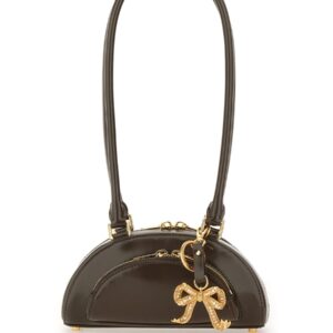 Refresh your wardrobe with the SELF-PORTRAIT women's MINI SHOULDER BAG in Brown