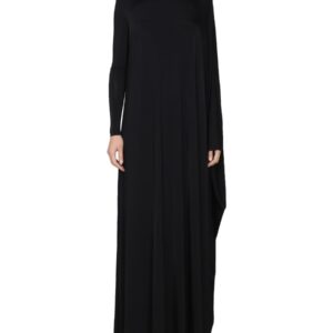 Refresh your wardrobe with the Balenciaga women's MINIMAL MAXI DRESS in Black