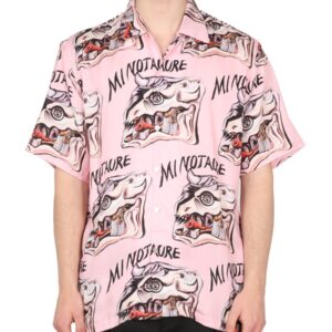 Elevate your look with the ENDLESS JOY men's MINOTAURE SHIRT in Pink