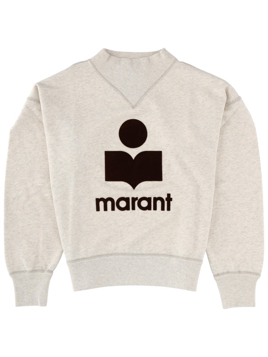 Refresh your wardrobe with the MARANT ETOILE women's "MOBY" SWEATSHIRT in beige