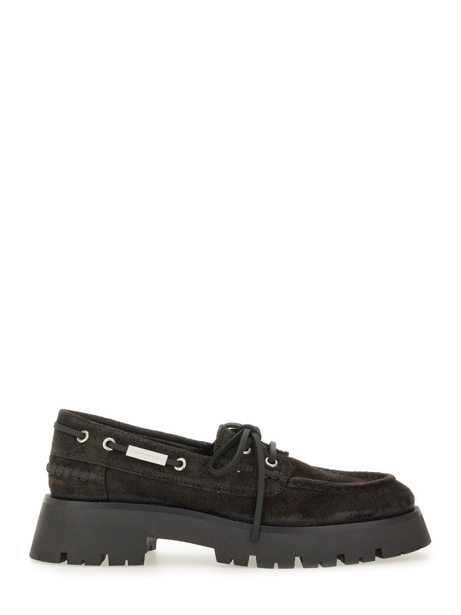 Refresh your wardrobe with the Alexander Wang women's MOCCASIN "CARSON" in Brown