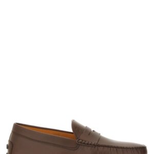 Refresh your wardrobe with the TOD'S men's MOCCASIN "GOMMINO BUBBLE" in Brown