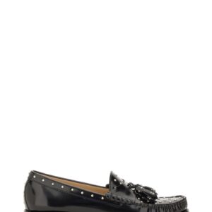 Discover the authentic Stuart Weitzman women's MOCCASIN "LOTTIE" in Black