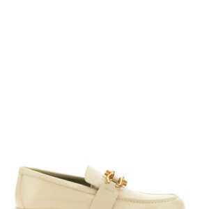 Refresh your wardrobe with the Bottega Veneta women's MOCCASIN MONSIEUR in White