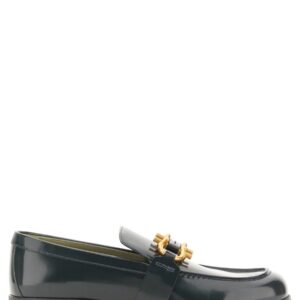 Discover the authentic Bottega Veneta women's MOCCASIN MONSIEUR in Blue