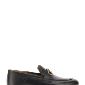 Refresh your wardrobe with the Ferragamo women's MOCCASIN MULE GANCINI in Black
