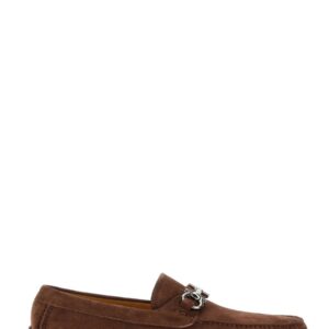 Discover the authentic Ferragamo men's MOCCASIN ORNAMENT GANCINI in Brown