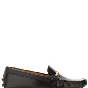 Refresh your wardrobe with the TOD'S women's MOCCASIN "RUBBERMAID" in Black