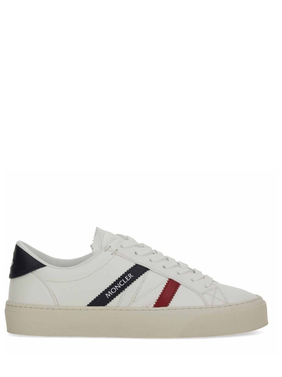 Discover the authentic Moncler women's "MONACO2" SNEAKER in White