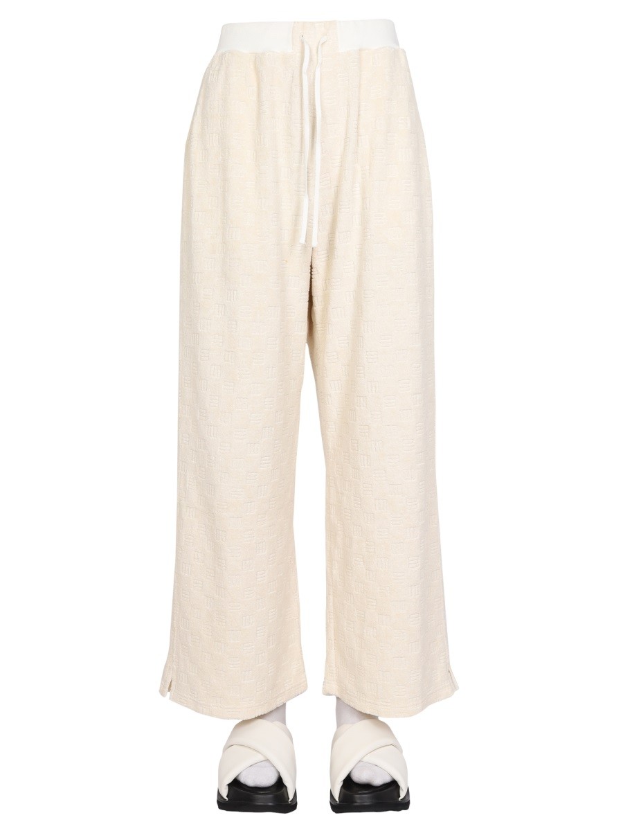 Refresh your wardrobe with the AMBUSH women's MONOGRAM PANTS in White