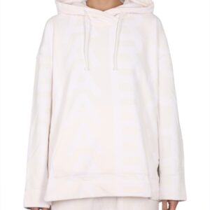 Refresh your wardrobe with the Marc Jacobs women's MONOGRAM SWEATSHIRT in White