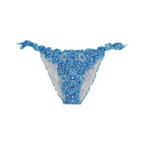 Explore the authentic MC2 SAINT BARTH women's "MOON" BIKINI BOTTOM in Azure