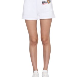 Explore the authentic Moschino women's MOSCHINO X KELLOGG'S SHORTS in White