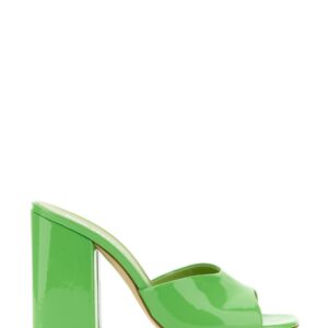 Discover the authentic PARIS TEXAS women's MULE ANJA in GREEN