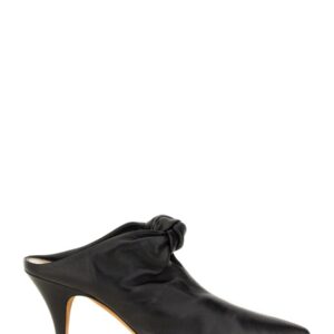 Discover the authentic KHAITE women's MULE THE ROWAN in Black