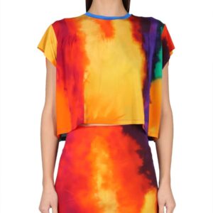 Discover the authentic paco rabanne women's MULTICOLOR T-SHIRT in MULTICOLOUR