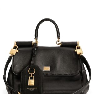 Explore the authentic Dolce & Gabbana women's "MY SICILY" HANDBAG in Black