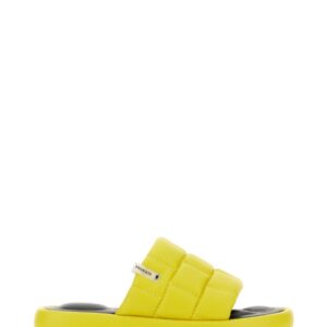 Discover the authentic Premiata women's NAPPA SANDAL in Yellow