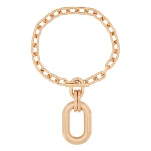Refresh your wardrobe with the RABANNE women's NECKLACE "LINK" XL in Pink