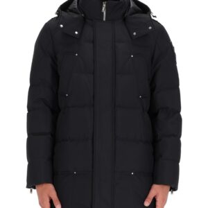 Refresh your wardrobe with the MOOSE KNUCKLES men's NEOSHEAR CLOUD PARKA in Black