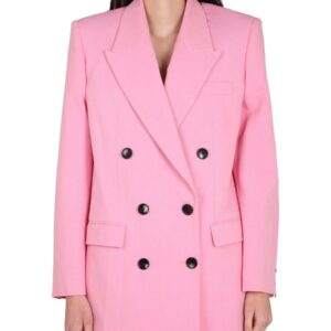 Explore the authentic Isabel Marant women's NEVIM DOUBLE-BREASTED JACKET in Pink