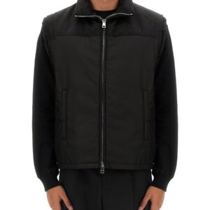Discover the authentic Gucci men's NYLON GG VEST in Black