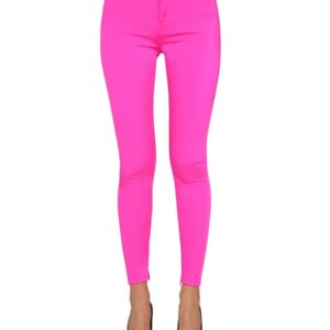 Refresh your wardrobe with the Balenciaga women's NYLON LEGGINGS in Pink