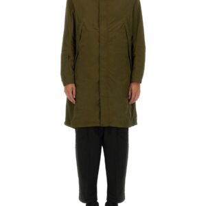 Discover the authentic JG1 men's NYLON PARKA. in Military green