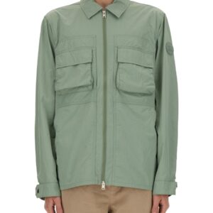Discover the authentic Woolrich men's NYLON SHIRT in GREEN