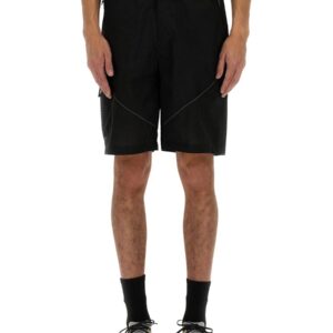 Discover the authentic AND WANDER men's NYLON SHORTS in Black