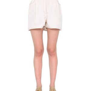 Explore the authentic SUNNEI X ELEONORA BONUCCI women's NYLON SHORTS in beige