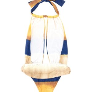 Shop the authentic alberta ferretti women's ONE PIECE SWIMSUIT WITH TIE DYE PRINT in MULTICOLOUR
