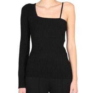 Refresh your wardrobe with the Helmut Lang women's ONE-PIECE TOP in Black